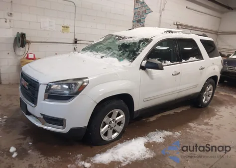 2016 GMC Acadia Sle-2 z USA, uszkodzony, nr VIN 1GKKVPKD0GJ346271